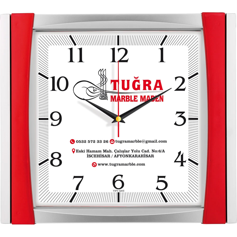 V30-515-K Plastik Duvar Saati