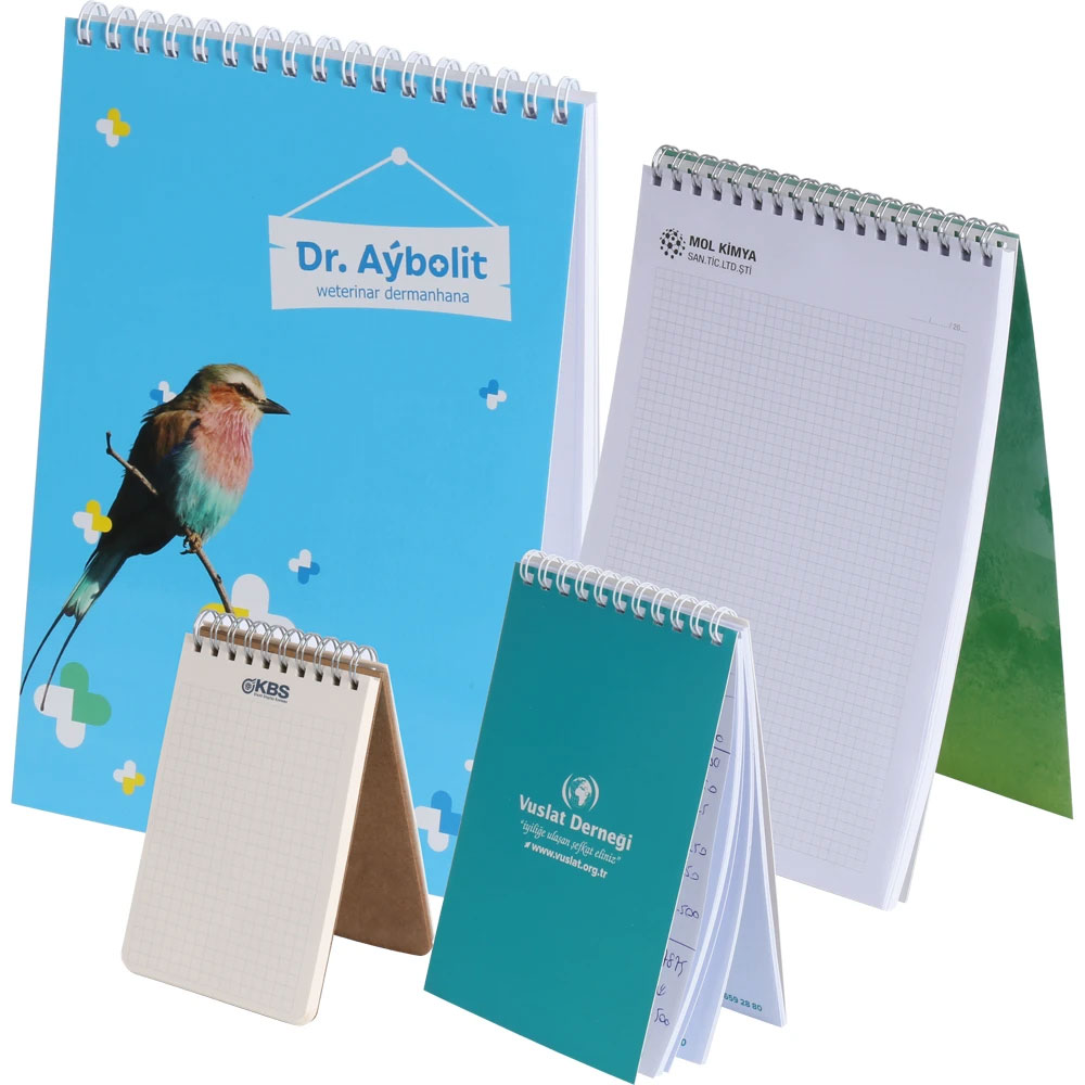 BLK-03 Üstten Spiralli Bloknot